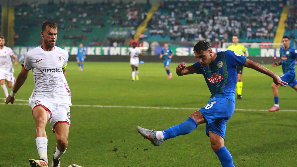 aykur Rizespor uzatmalarda kazand