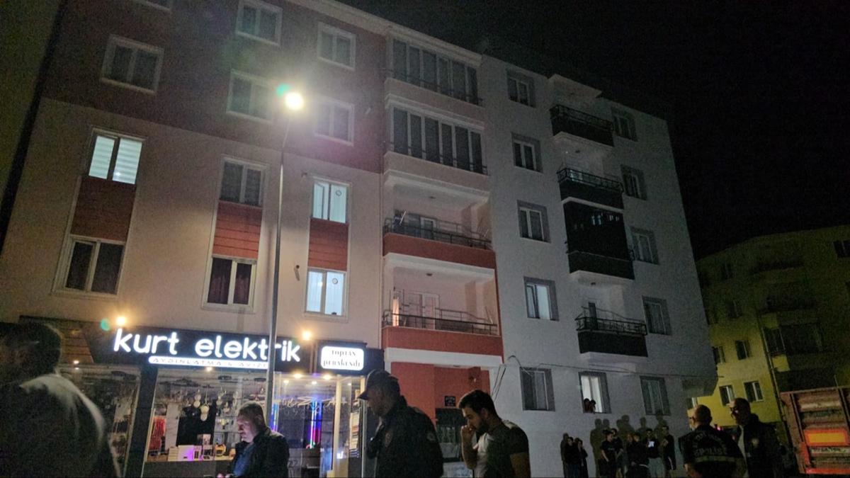 orum'da iki kadn bir apartmana pompal tfekle ate ap kat