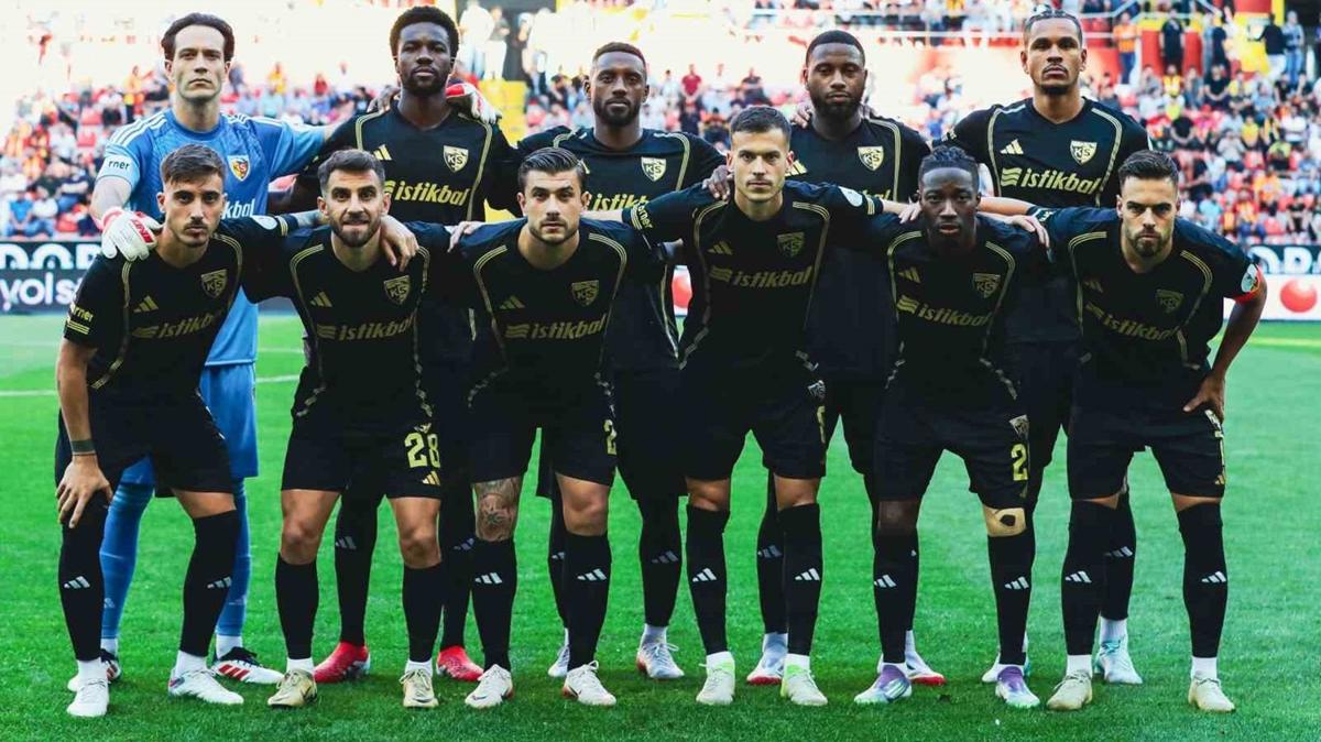 Kayserispor bu sezon 3. kez 1 puana razo oldu