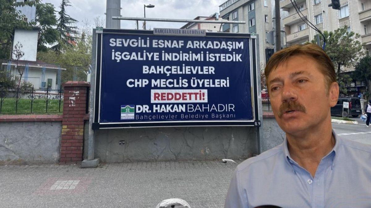CHP'li yeler indirime hayr dedi! Bakan karara pankartlarla tepki gsterdi  