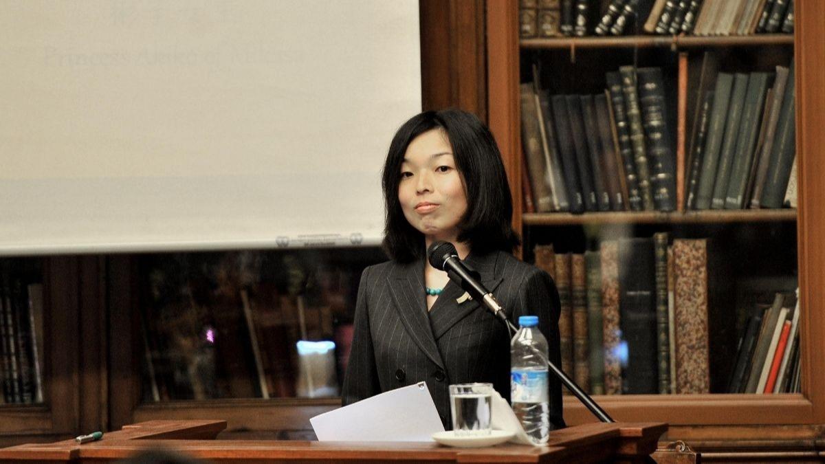 Japon prensesi Mikasa stanbul'a geldi 