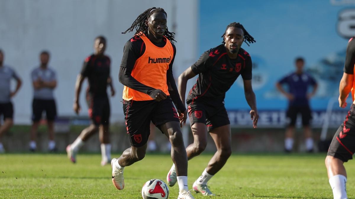 Samsunspor'da Kasmpaa hazrlklar tamamland