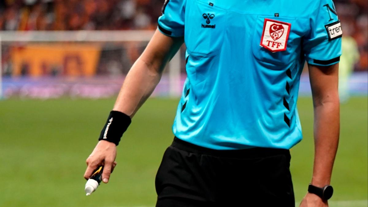 Sper Lig'de yarn oynanacak 3 erteleme man ynetecek hakemler akland