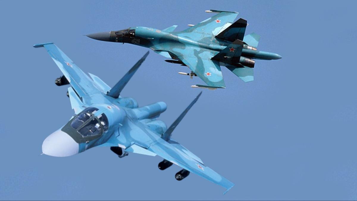 Tüm testler tamamlandı! Su-34 savaş uçakları hava üssünde görüntülendi
