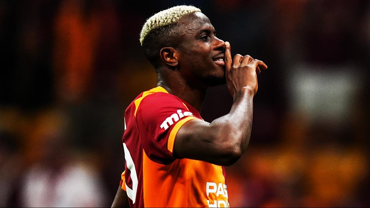 Galatasaray'da Victor Osimhen belirsizlii sryor