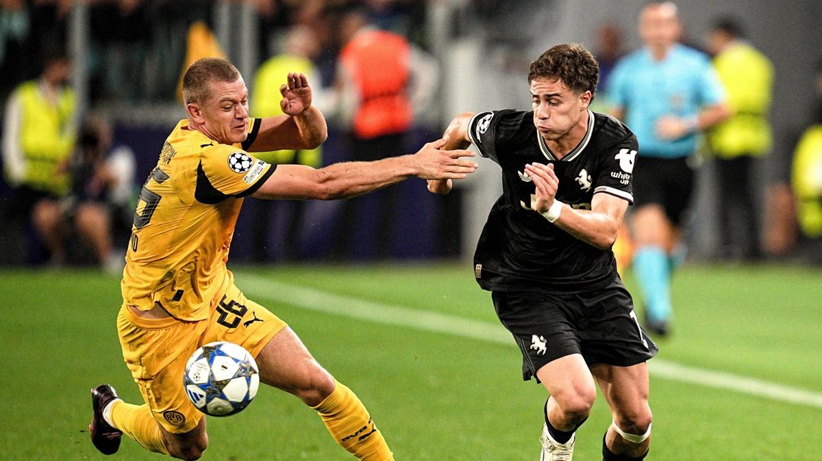 Kenan Yldz maa damga vurdu! Juventus puan uzatmalarda ald