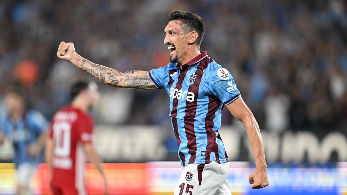 Trabzonspor'da Stefan Savic gz dolduruyor