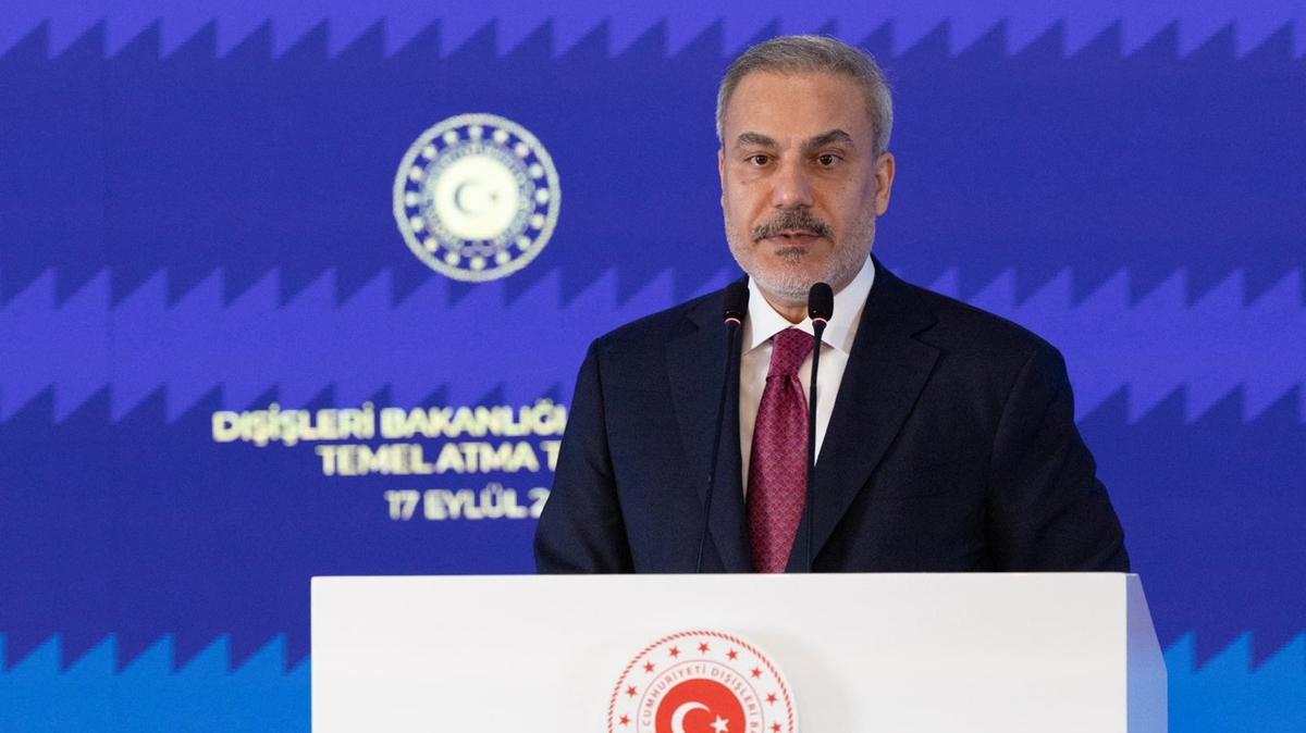 Yeni bakanlık binasının temeli atıldı…  Bakan Fidan: Ülkemize ve milletimize hayırlı olsun