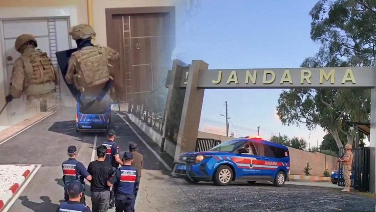 Jandarma'dan byk operasyon! 51 terr rgt phelisi yakaland