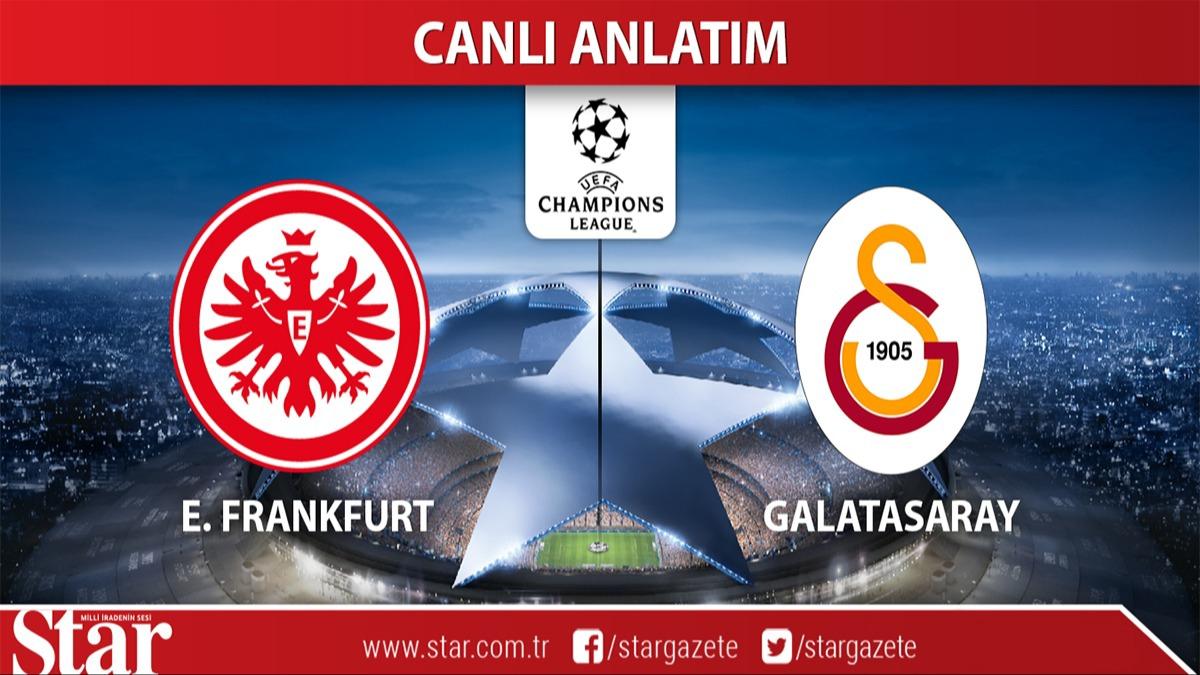 CANLI ANLATIM: Eintracht Frankfurt-Galatasaray