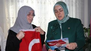 Cumhurbaşkanı Erdoğan'ın 'Terörsüz Türkiye' mektubu şehit Jandarma Er Fazlı Karabulut'un İzmit'teki ailesine ulaştı