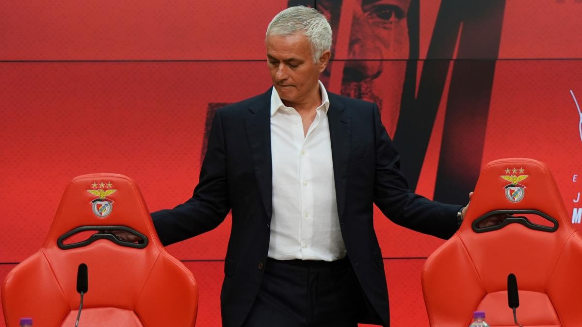 Jose Mourinho, Benfica ile imzalad! Fenerbahe'ye arpc gnderme