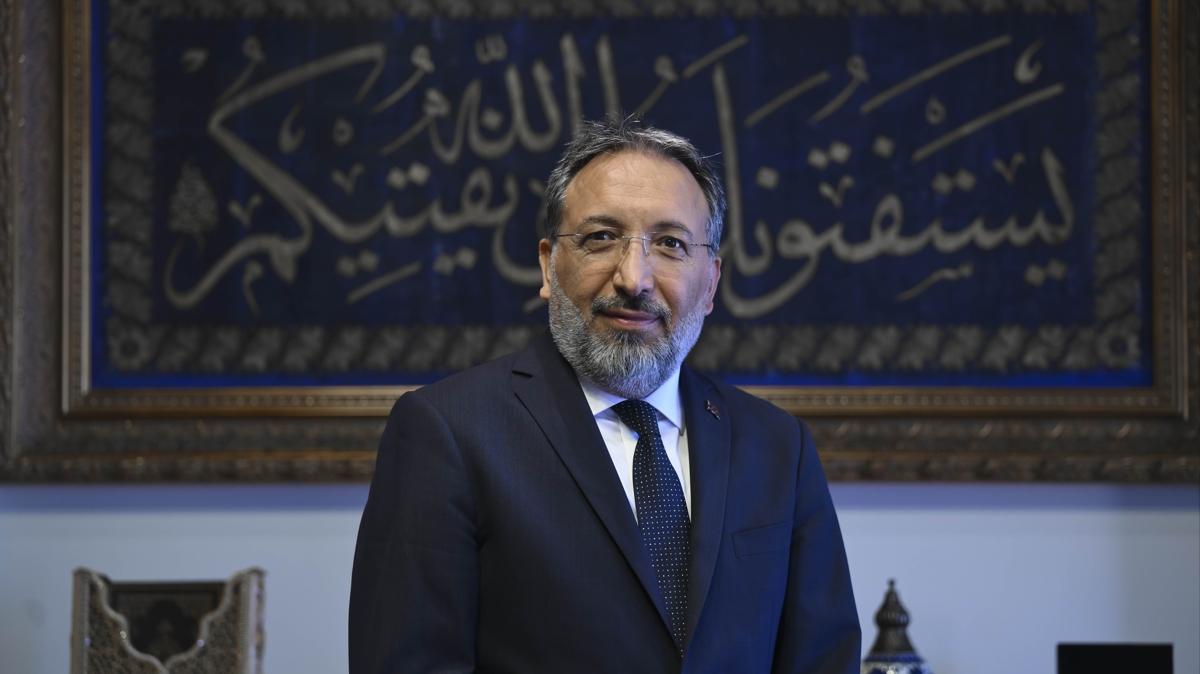 Yeni Diyanet leri Bakan Safi Arpagu