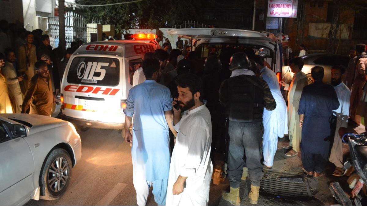 Pakistan Belucistan'da patlama: ok sayda l ve yaral var