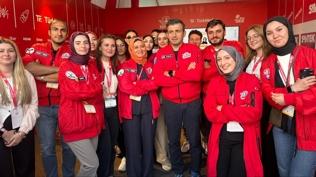TürkMedya standına sürpriz ziyaret