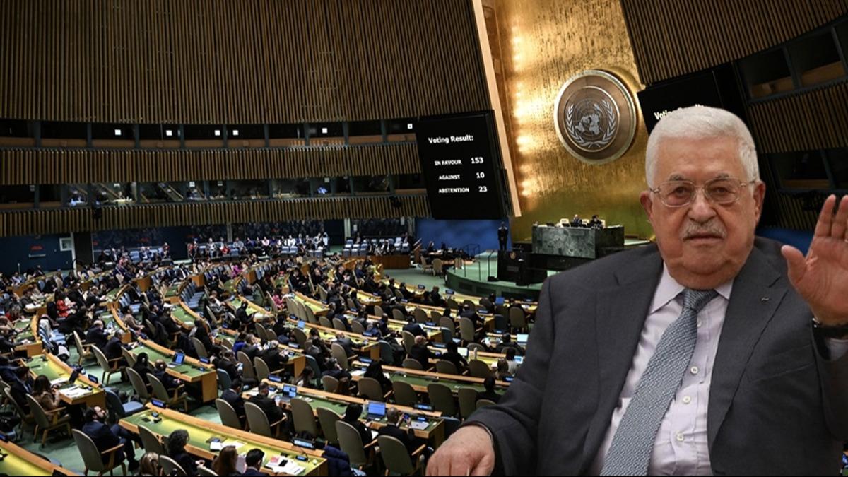 ABD'nin vize engeline kar BM'den tarihi karar: Abbas video kaydyla hitap edecek