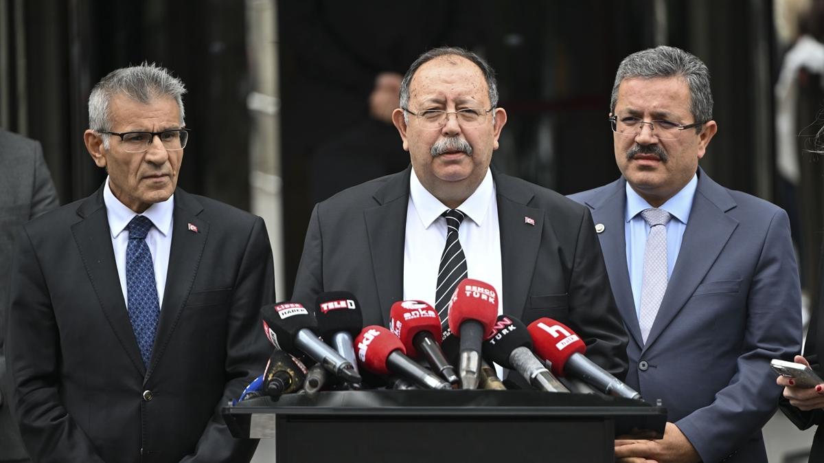 YSK duyurdu: CHP'nin kurultay itirazna ret