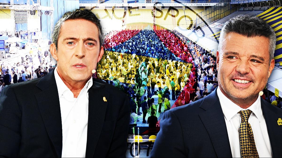 Fenerbahe'de tarihi kongre heyecan! Ali Ko ve Sadettin Saran yaracak