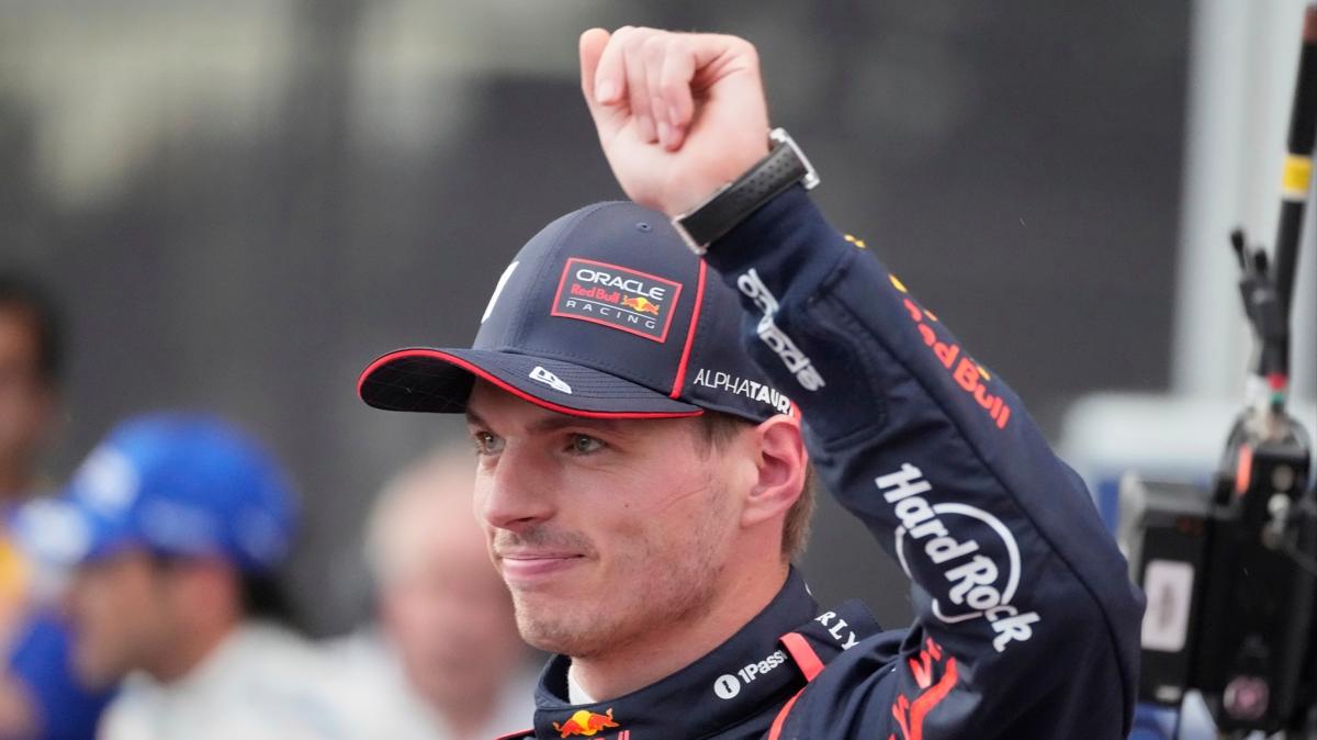 Formula 1 Azerbaycan Grand Prix'sinde pole pozisyonu Verstappen'in
