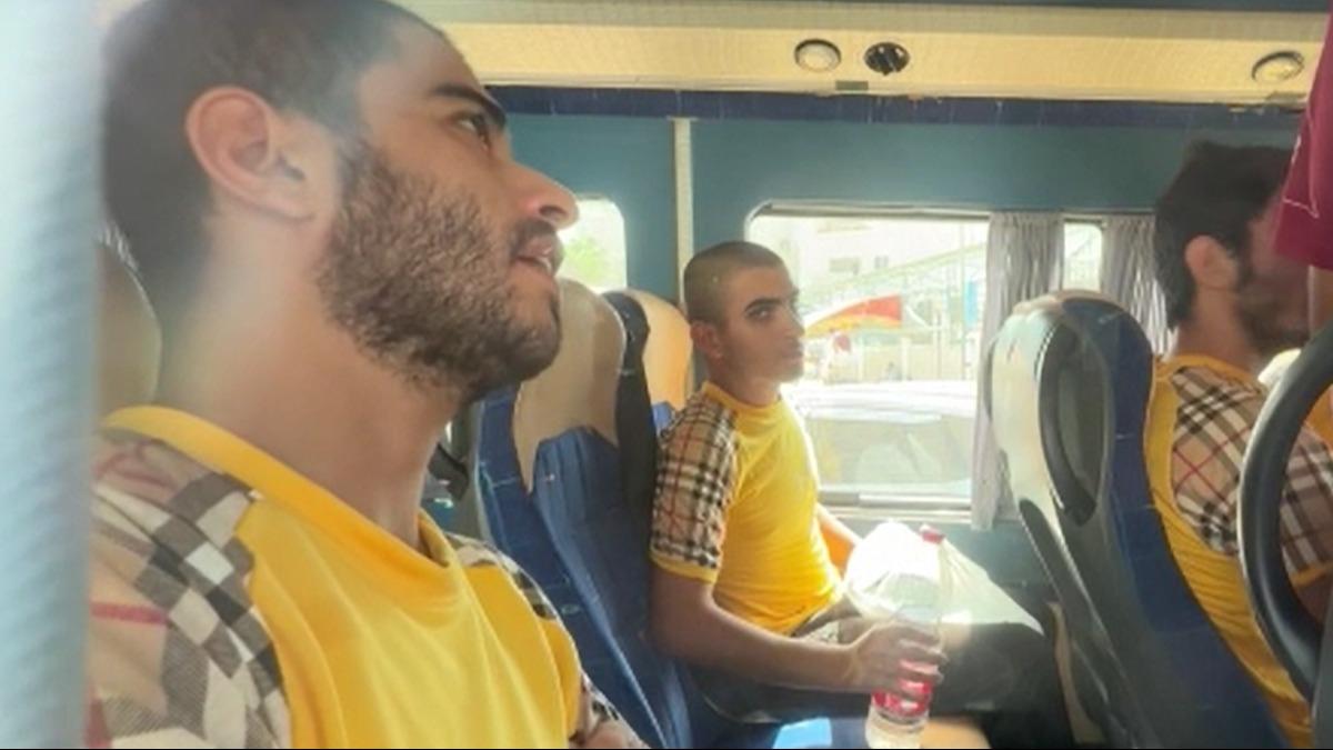 galci srail 9 Filistinli esiri serbest brakt