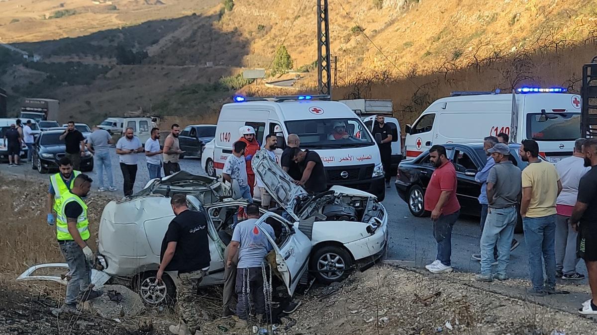 galci srail Lbnan'n gneyini hedef ald: Nebatiye'de can kayb
