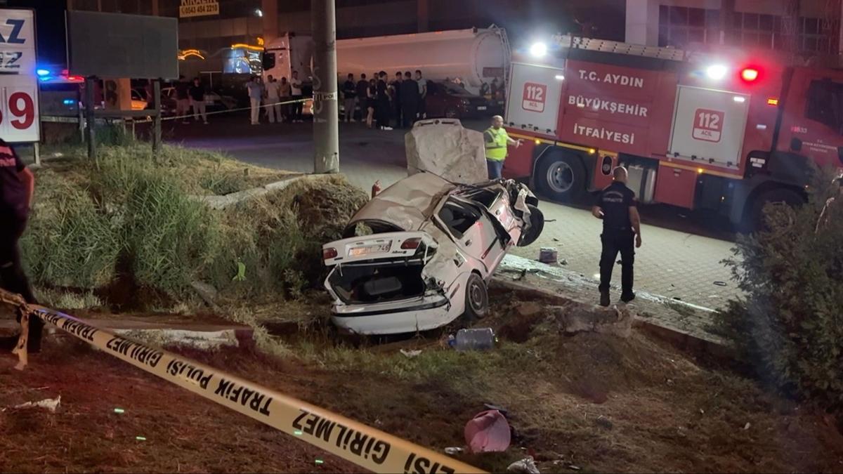 Aydn'da zincirleme trafik kazasnda 1 kii ld, 5 kii yaraland