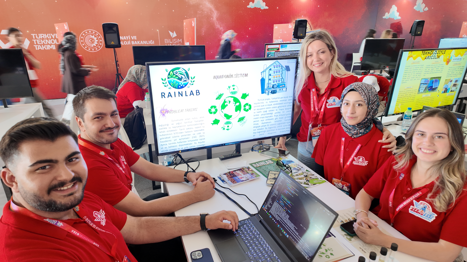 Balıkçılıkla tarımı birleştirdiler: Yüzde 90 su tasarrufu sağlayan TEKNOFEST projesi