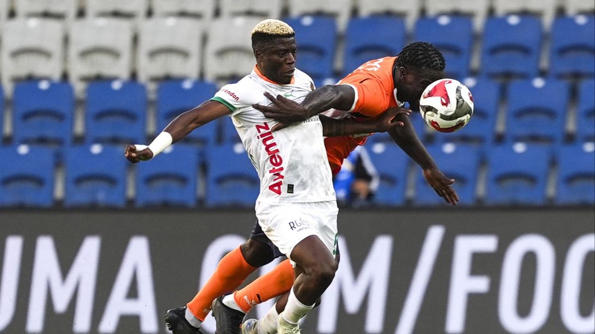 Baakehir-Alanyaspor manda kazanan kmad