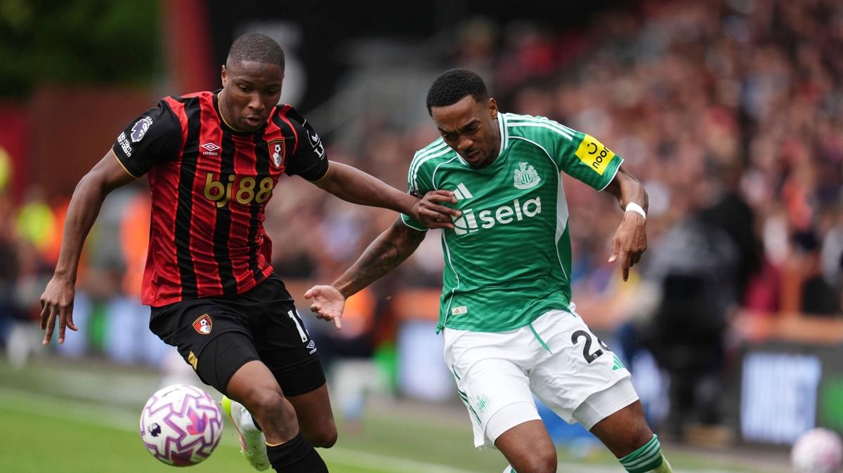 Bournemouth-Newcastle United manda gol sesi kmad