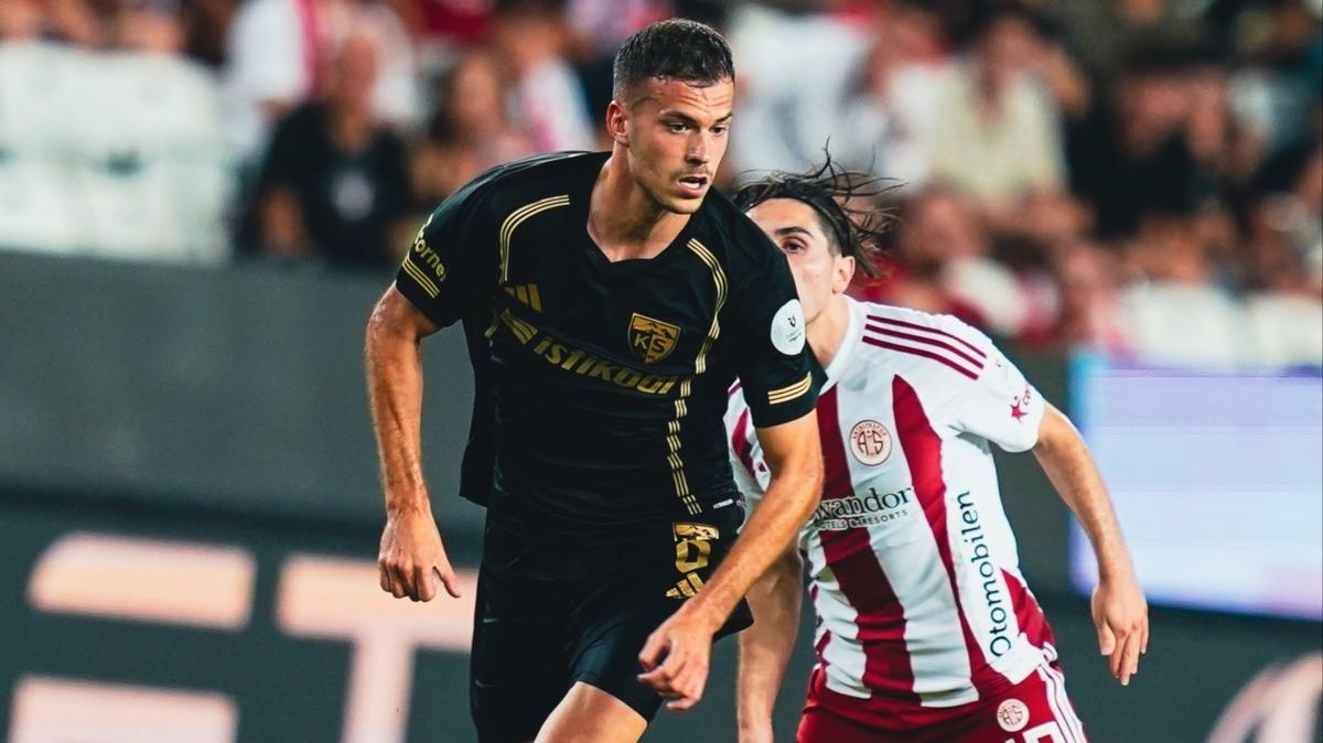 Kayserispor'da Lszl Benes ikinci goln att 