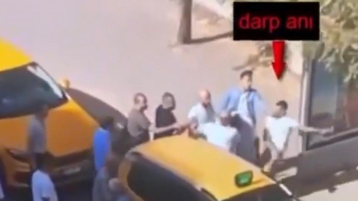 Mteri kavgas... Taksicilerden, meslektalarna meydan daya: 4 kii tutukland