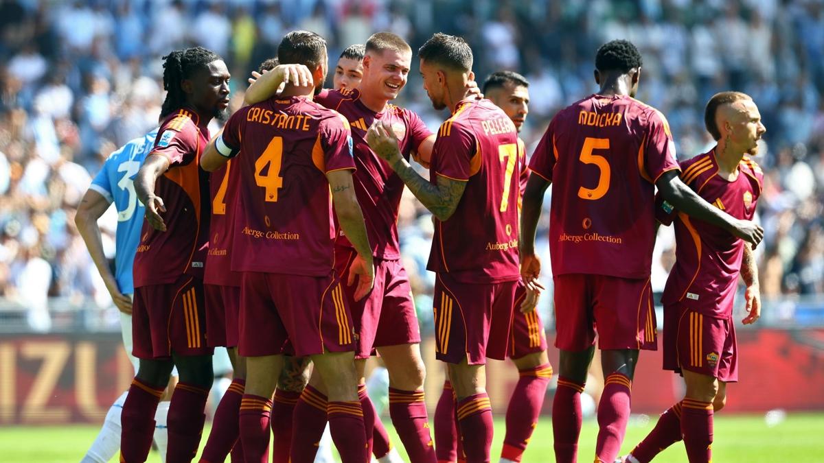 Roma derbide Lazio'yu tek golle geti