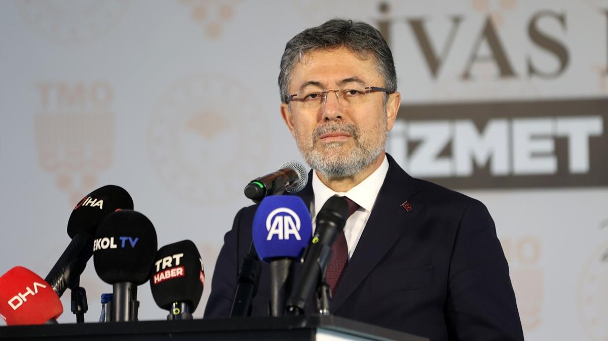 Bakan Yumakl: TMO'nun gvencesiyle stoklarmz gl durumdadr
