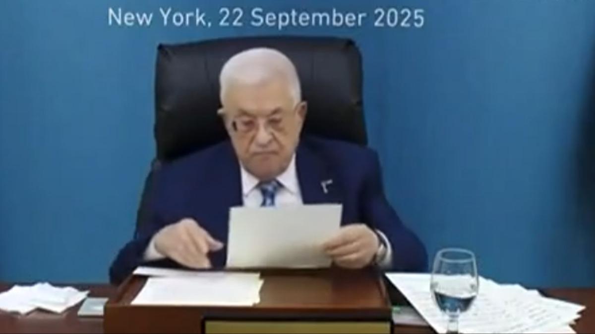 BM'de Filistin konferans! Abbas: Modern ve demokratik bir devlet kuracaz