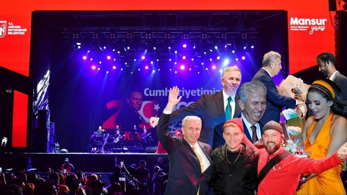 Ankara Bykehir'de yz milyonluk konser soygunu! Parann %20'si sanatlara %80'i ortak akrabalara