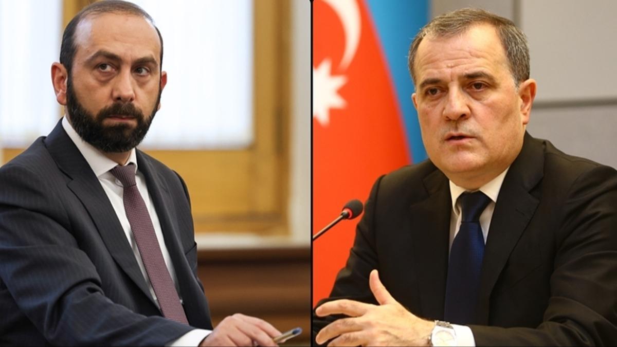 Azerbaycan ile Ermenistan arasnda kritik grme! ki bakan anlat 
