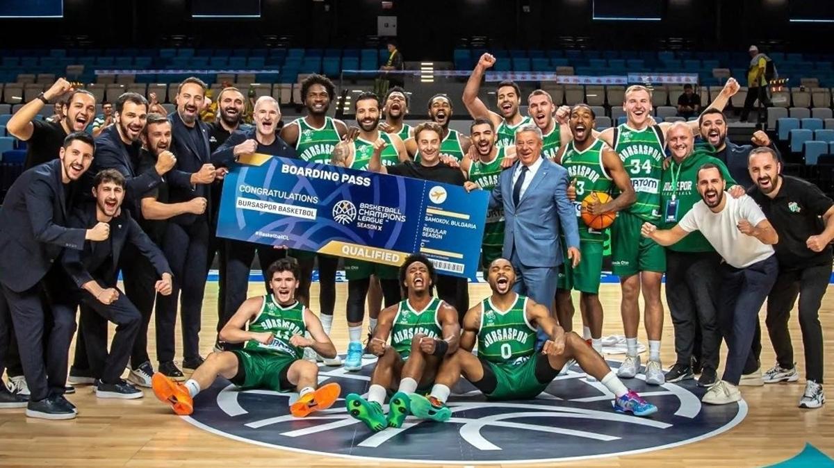 Bursaspor, FIBA ampiyonlar Ligi'nde adn gruplara yazdrd