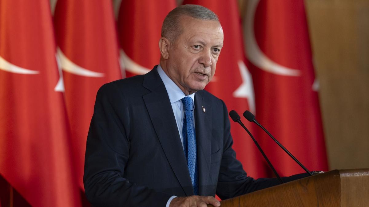 Cumhurbakan Erdoan'dan Gazze'de soykrm mesaj... ''Baka trl izah mmkn deil''