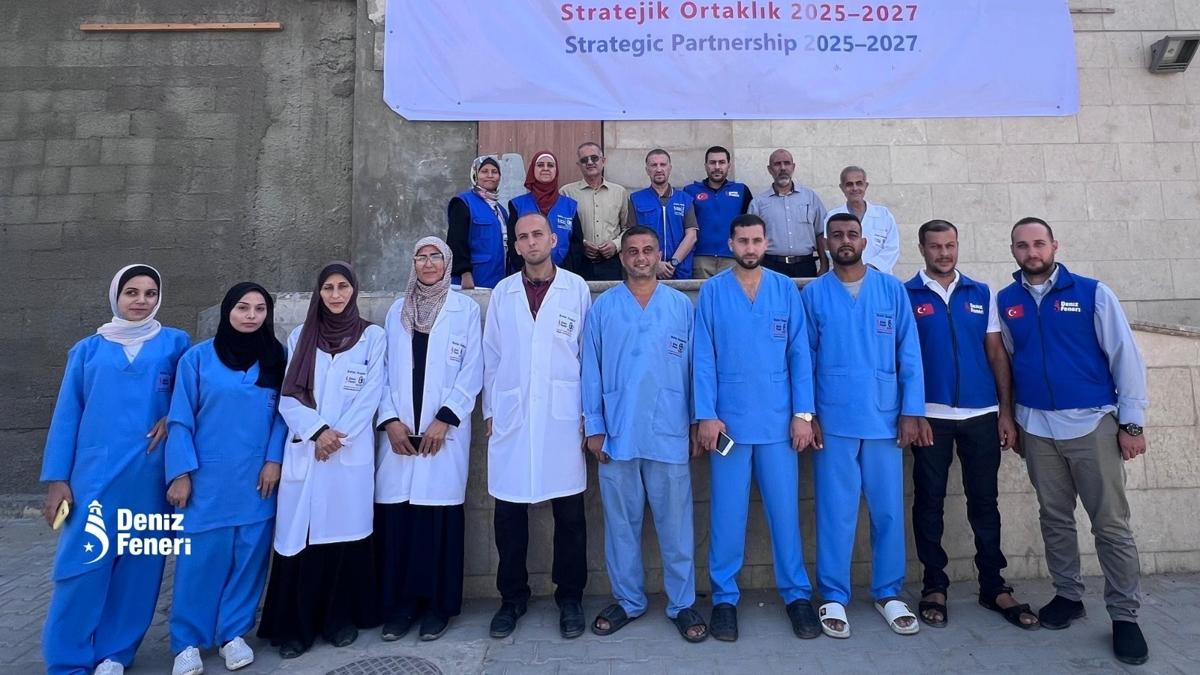 Deniz Feneri Dernei'nden Gazze'ye hayat veren ortaklk