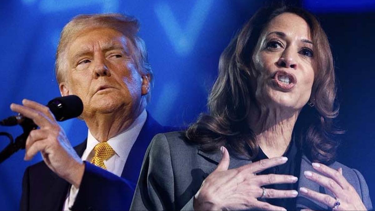Kamala Harris, Trump' hedef ald: Bir despotla kar karyayz