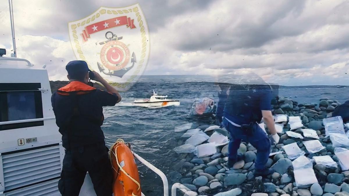 Timden kaamad! Deniz scooterinde ele geirildi