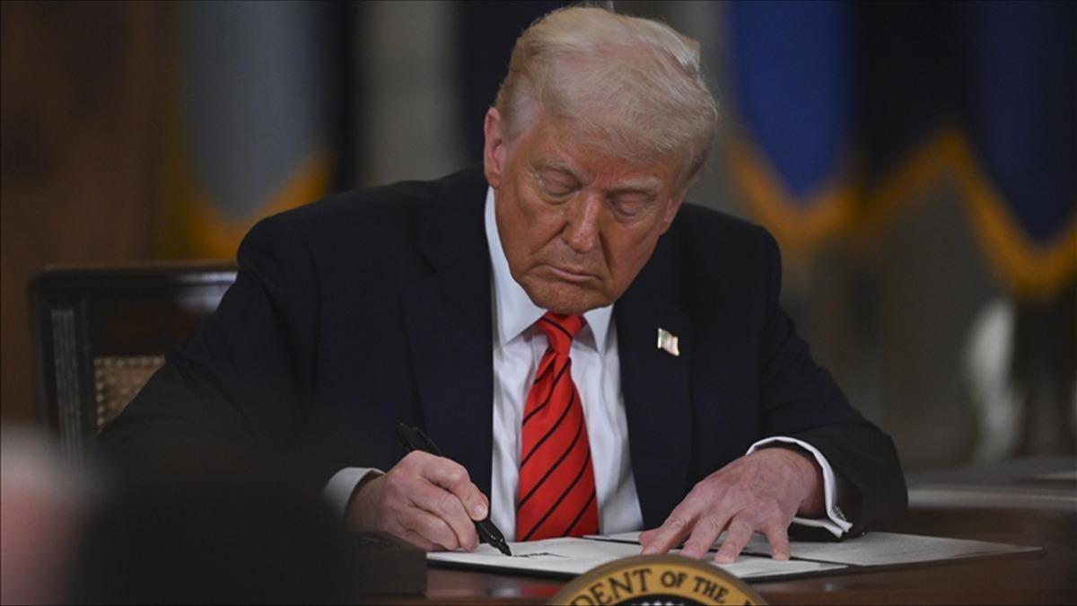 Trump imzalad! Resmen ''terr rgt'' ilan edildi