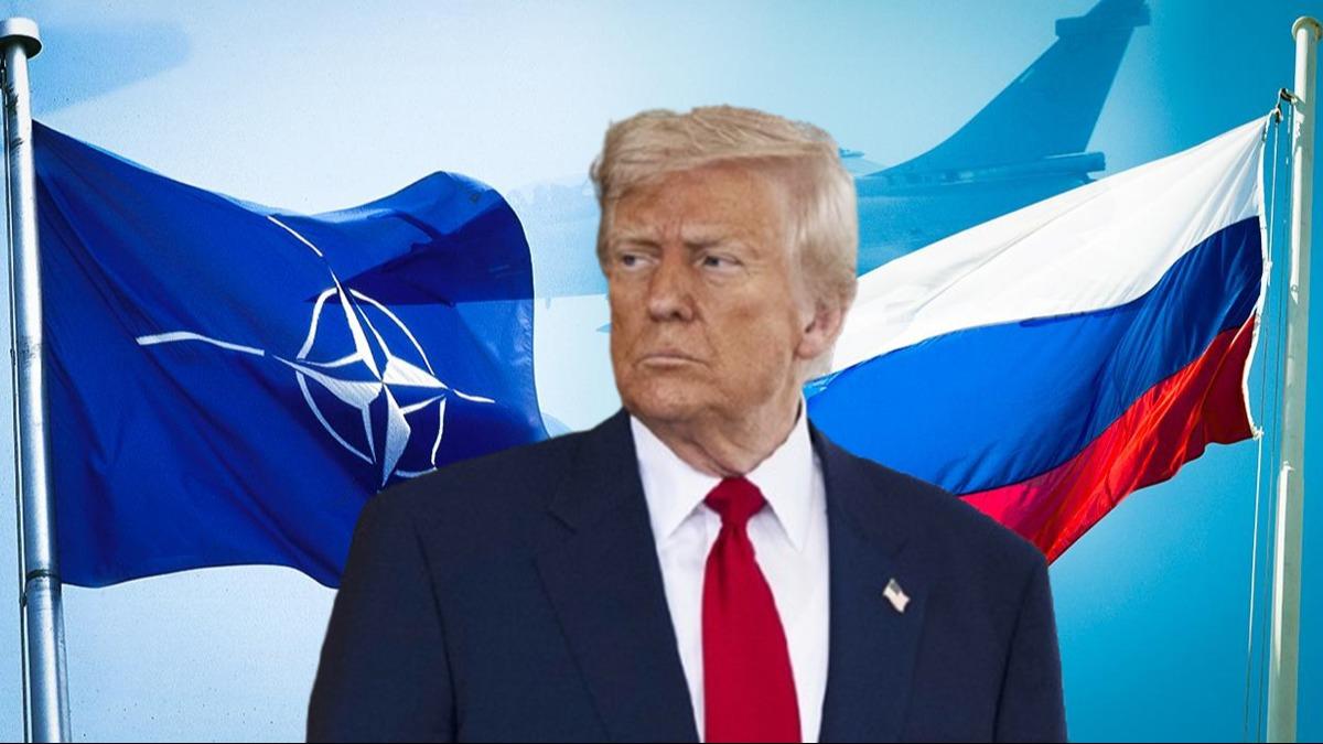 Trump'tan NATO'ya ''sava'' ars: Rus uaklarn drn