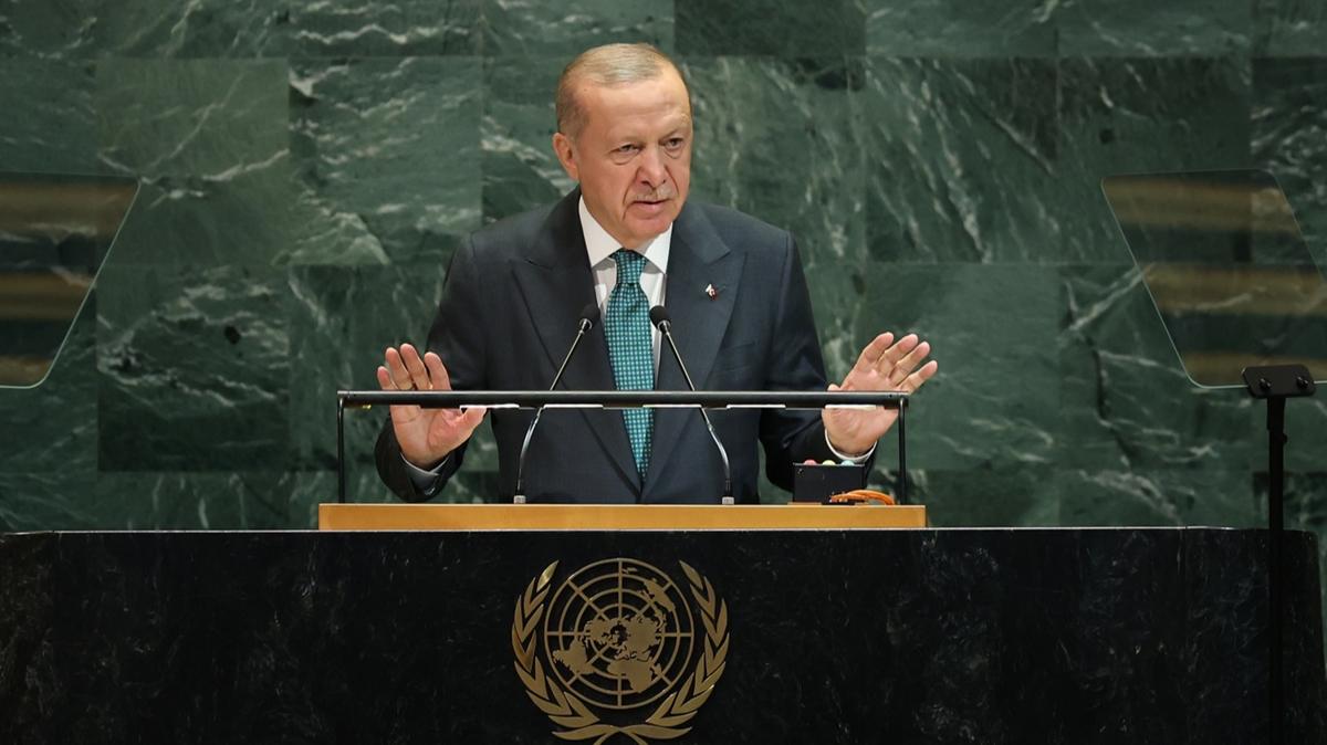 TYB'den BM'deki tarihi konumaya ilikin aklama: Cumhurbakan Erdoan  tm insanln ortak vicdanna tercman oldu