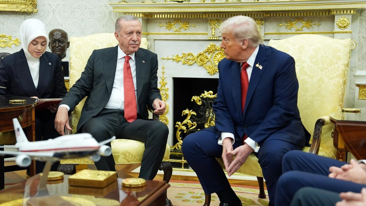 Beyaz Saray'da tarihi zirve! Trump'tan F-35 ve CAATSA mesaj: Trkiye istediini alacak