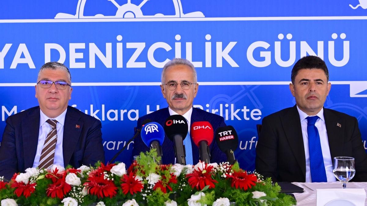Bakan Uralolu: Denizcilikte Trkiye artk ilk 10'da