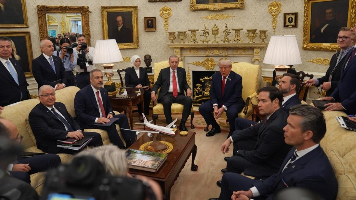 Cumhurbakan Erdoan ve Trump arasndaki tarihi zirve dnya basnnda: F-35 sava ua satna onay verilebilir