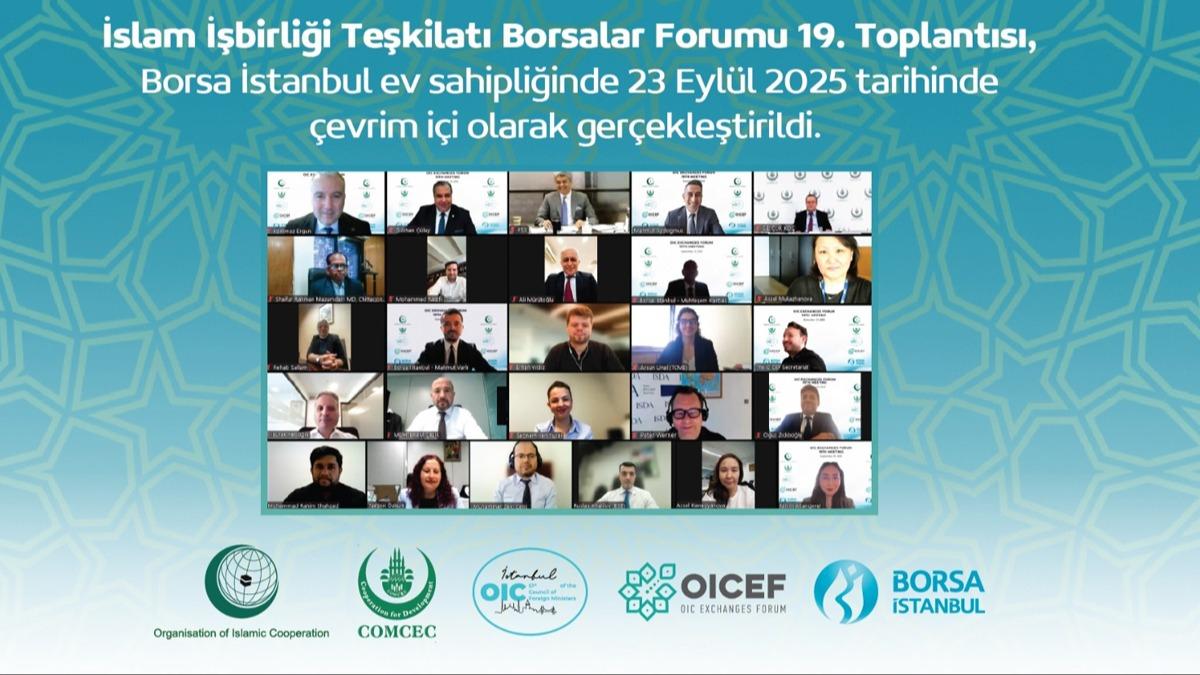 slam birlii Tekilat (T) Borsalar Forumu 19. Toplants yapld