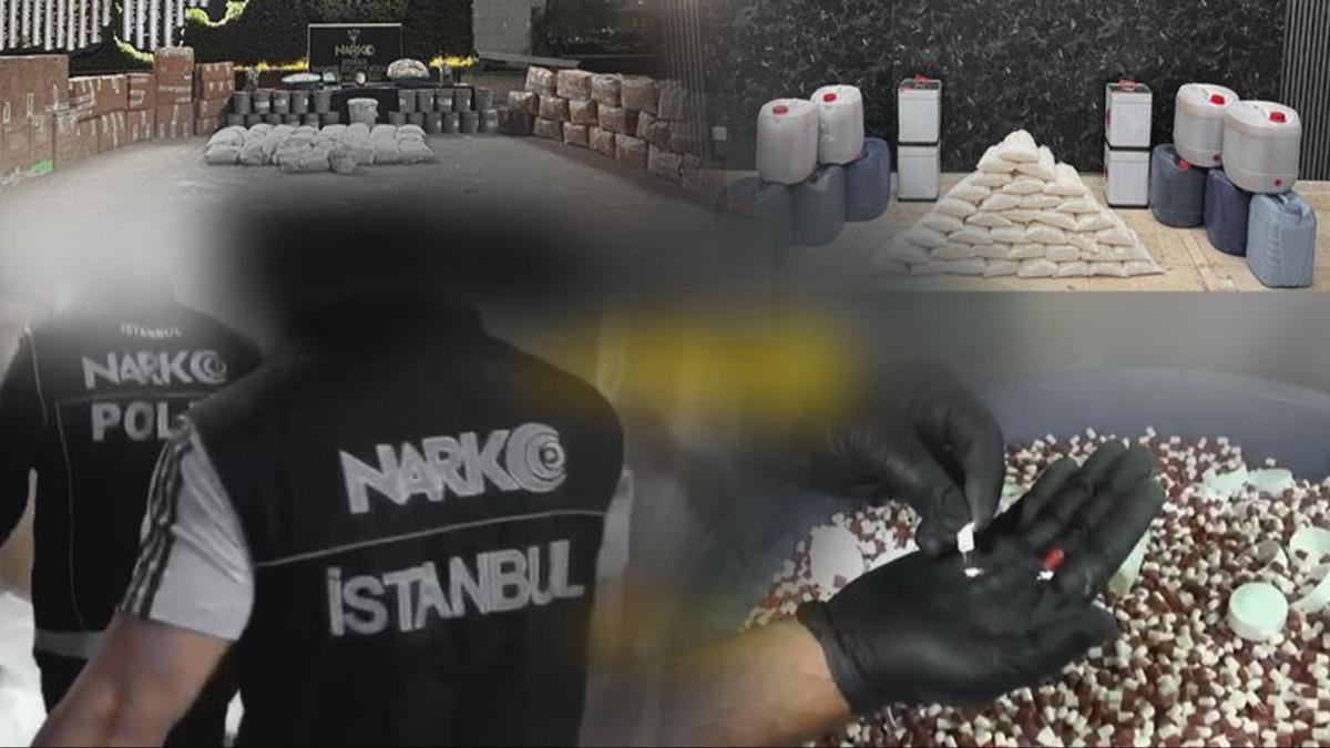 stanbul'da zehir operasyonu: Ykl miktarda uyuturucu ele geirildi 