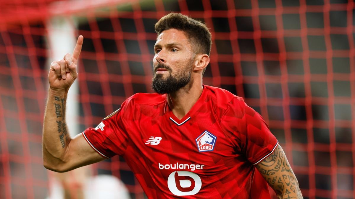 Lille 3 puan Giroud ile ald